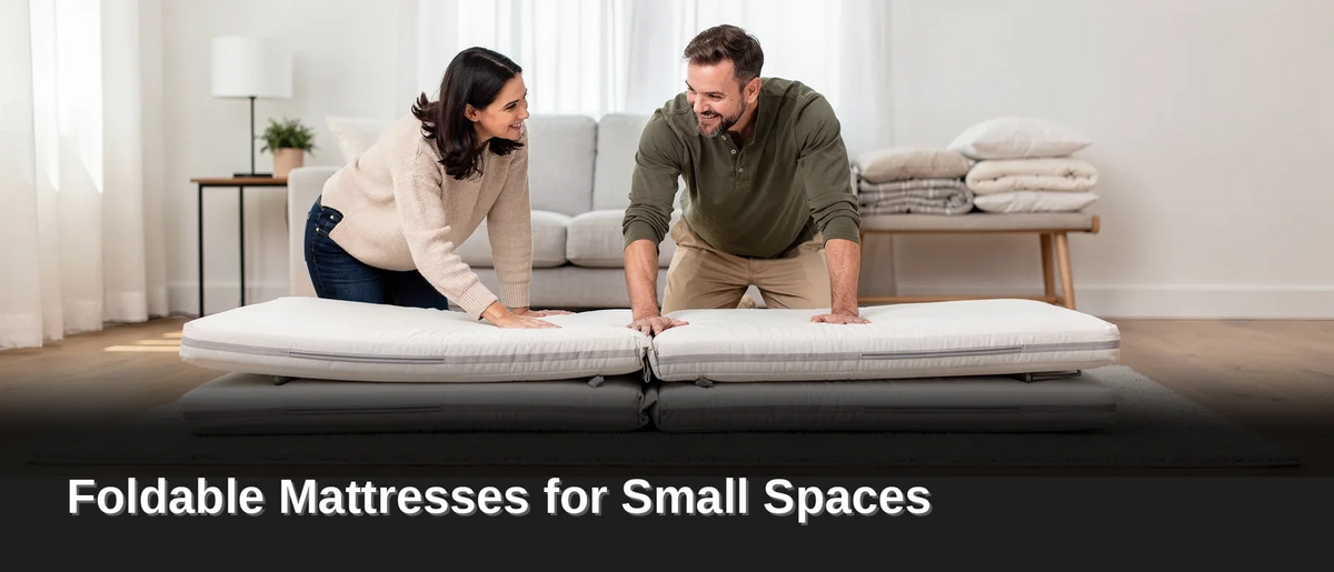 Why Choose a Foldable Mattress for Guests, Foldable Mattresses for Small Spaces