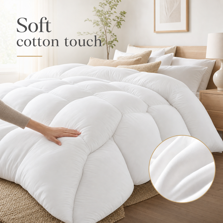 Goose Down Quilt - Trap Natural Warmth, Sleep Under Cloud-Like Comfort