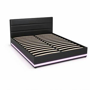 LED Gas Lift Bed - Customise Your Bedroom, Maximise Storage Space