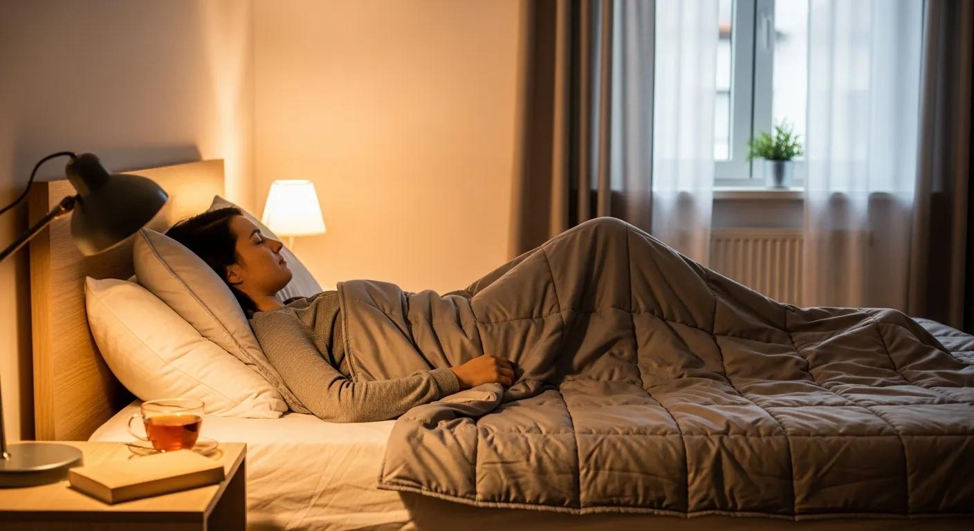 Weighted blankets for stress relief — reduce anxiety and sleep better with Adorearth
