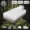 Adorearth™ | Organic Bamboo Mattress Topper - Breathable, Hypoallergenic, and Eco-Friendly