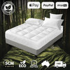 Adorearth™ | Organic Bamboo Mattress Topper - Breathable, Hypoallergenic, and Eco-Friendly