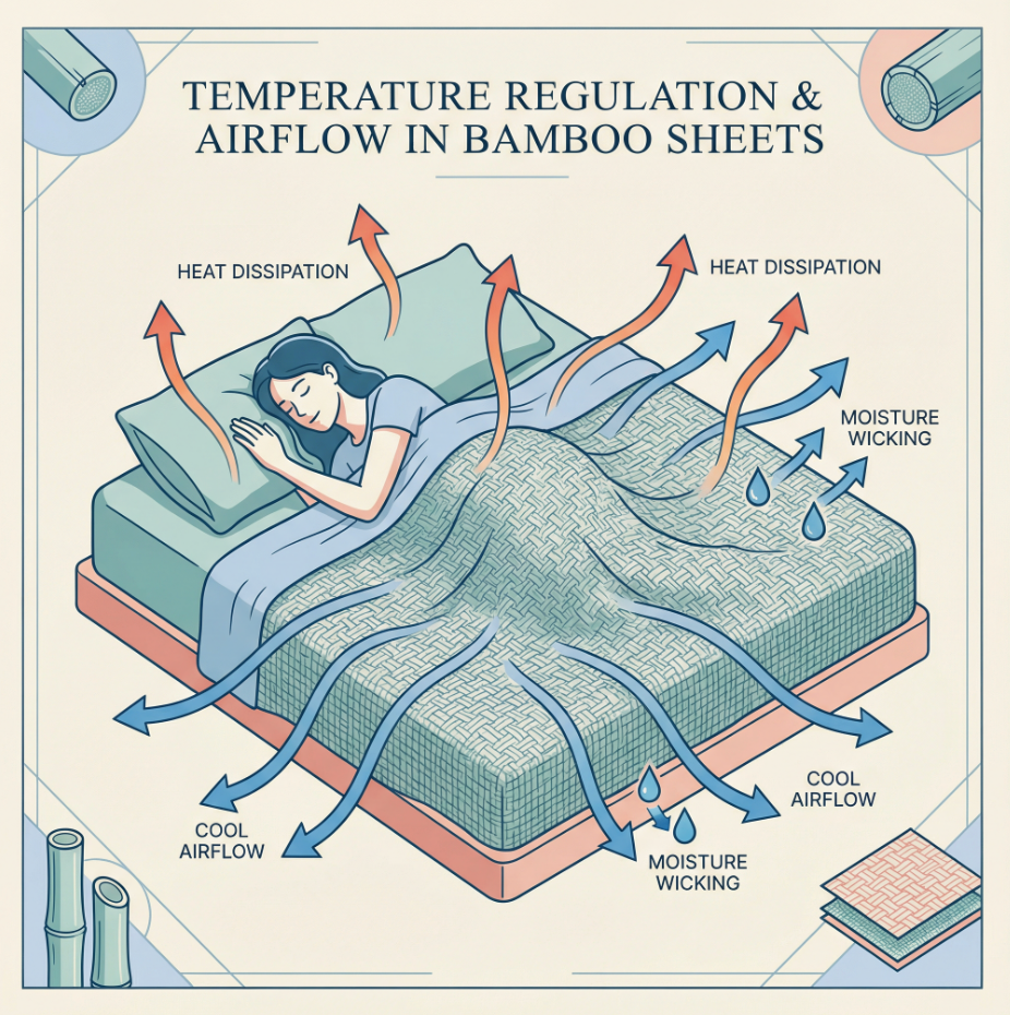 Terra Wellness Ergonomic Pillow 2.0 featuring contour design for neck and shoulder support on bed