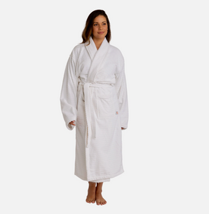 Premium Cotton Bathrobe - Spa-Level Softness, Hotel Luxury