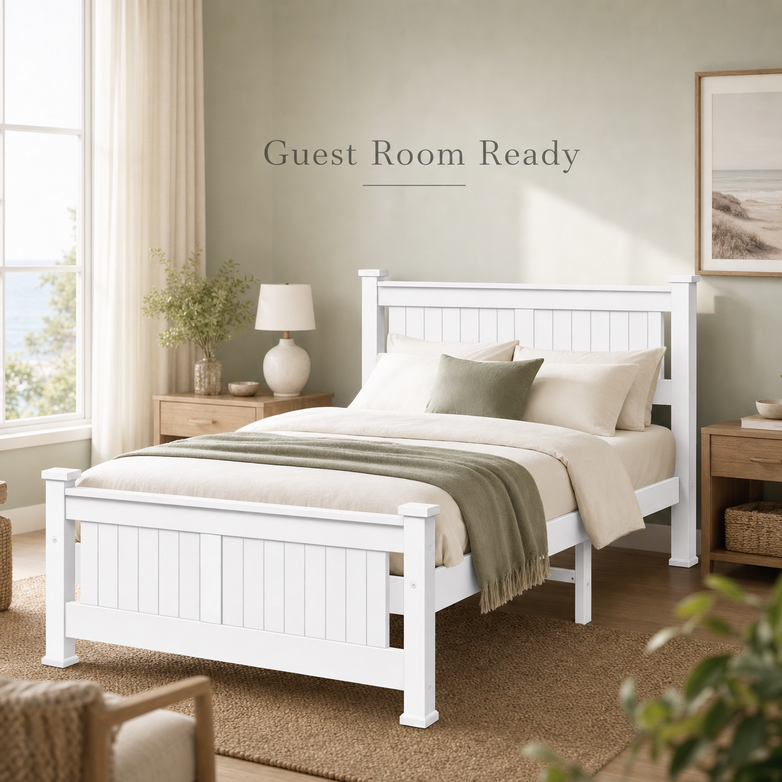 Timber Bed Base - Create Natural Warmth, Support Your Mattress Strength
